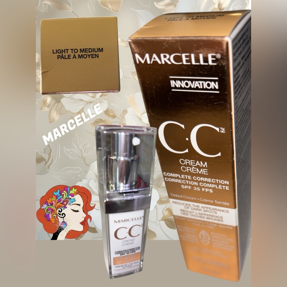 CC Tinted Cream - Light to Medium Complete correction & Reduce dark spots SPF35